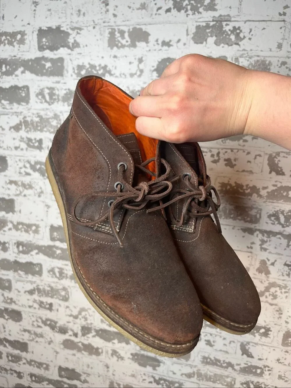 Wolverine | mens leather brown leather boots
